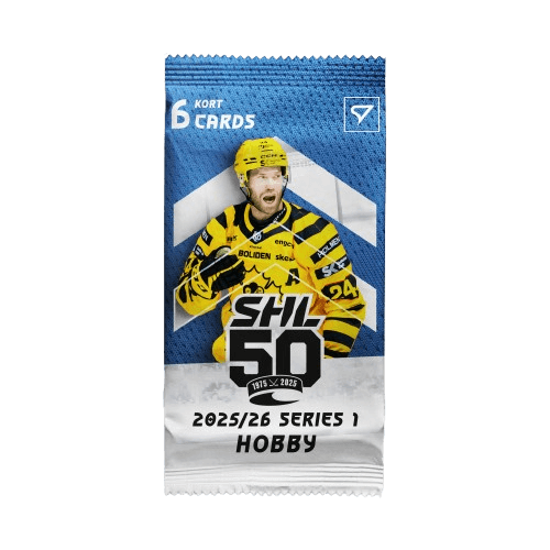 2025-2026 Svenska hockeyligan SHL 1. series Hobby pack - hockey cards