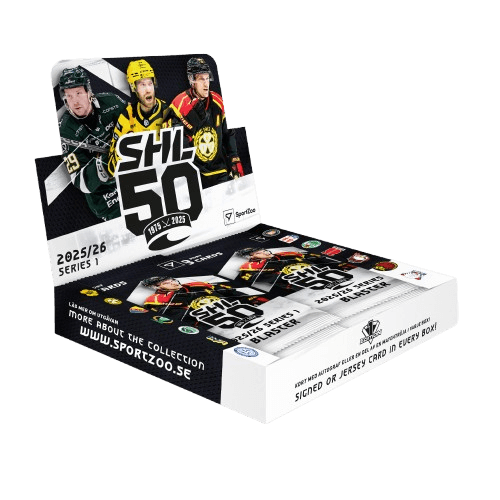 2025-2026 Svenska hockeyligan SHL 1. series Blaster box - hockey cards