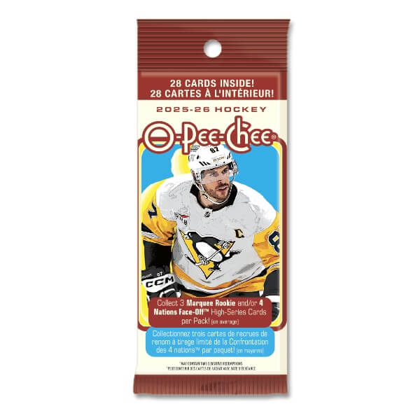 2025-2026 NHL Upper Deck O-Pee-Chee Fat Pack - hockey cards