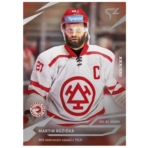 Hockey card Live Tipsport 2025-2026 - L-08 Martin Ruzicka