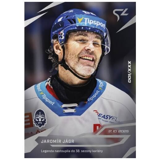 Hockey card Live Tipsport 2025-2026 - L-05 Jaromir Jagr