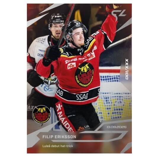 Hockey Card Live Swedish HL 2025-2026 - L-01 Filip Eriksson