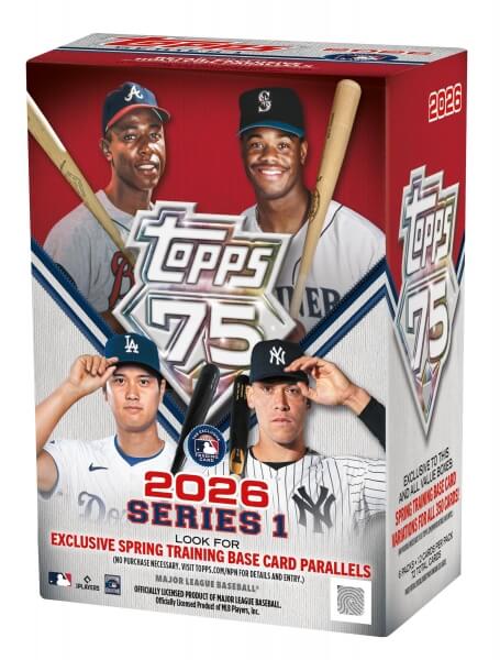 2026 Topps Series 1 Baseball Blaster Box - MLB Collectible Cards