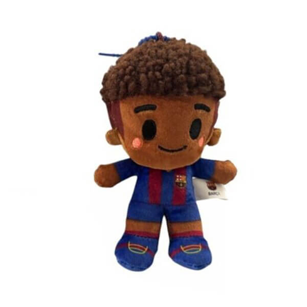 Plush FC Barcelona footballer - 12 cm