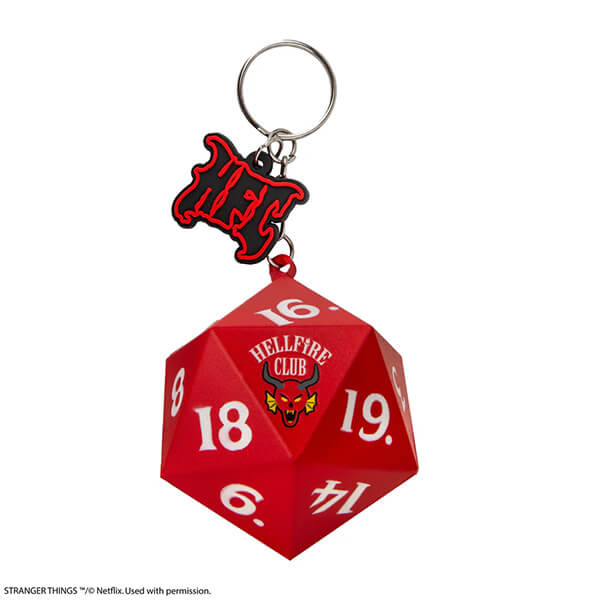 Stranger Things keychain - Hellfire Club (squishy)