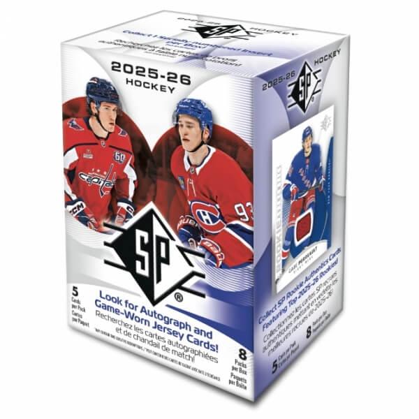 2025-2026 Upper Deck SP Hockey Blaster Box - hockey cards