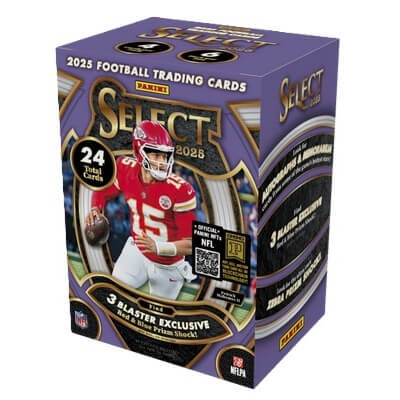 2025 Panini Select Football NFL Blaster Box