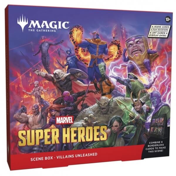 Magic The Gathering Marvel Super Heroes Scene Box - Villains Unleashed