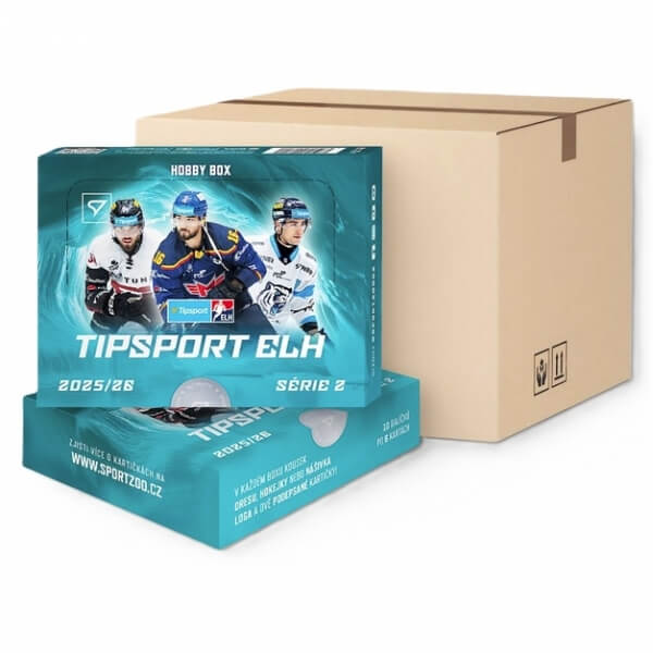 Hockey cards Tipsport ELH 25/26 Hobby Case 2. series