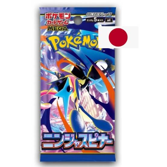 Pokémon Ninja Spinner Booster Pack - Japanese