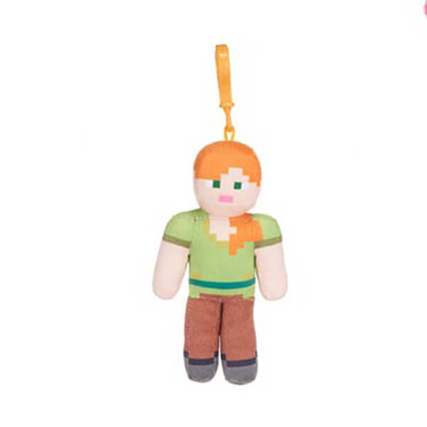Plush Minecraft Pendant - Alex - 12 cm