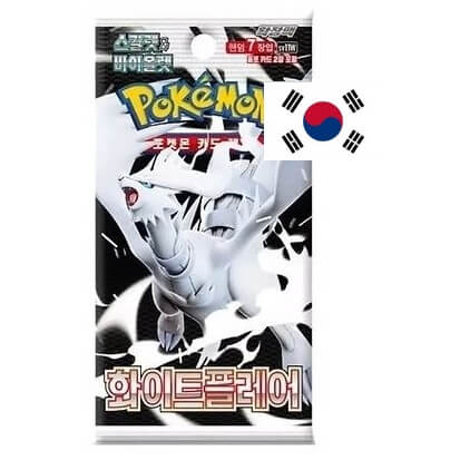 Pokémon Scarlet and Violet White Flare Booster Pack - Korean