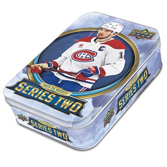 2025-2026 NHL Upper Deck Series Two Hockey Tin - hockey cards