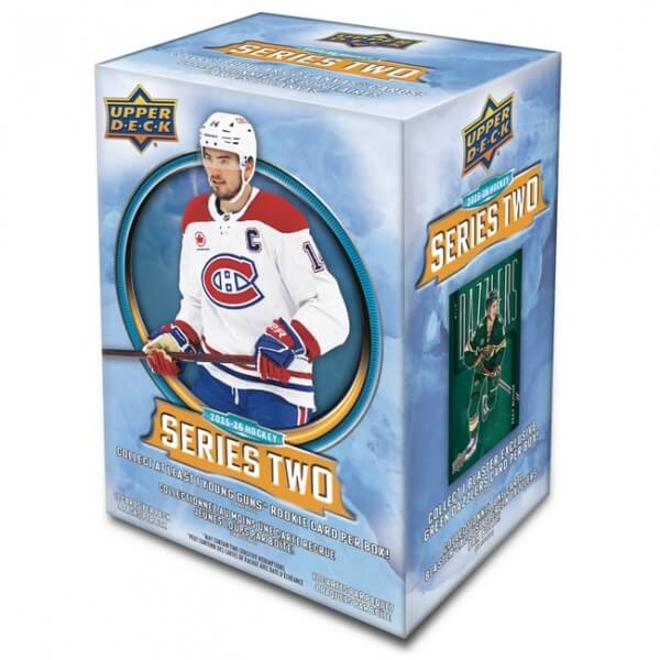 2025-2026 NHL Upper Deck Series Two Blaster Box - hockey cards