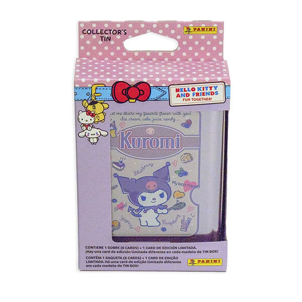 Hello Kitty Collectible Cards - Pocket Tin - Kuromi