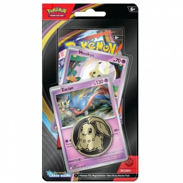 Pokémon Chaos Rising - Premium Checklane Blister - Zacian
