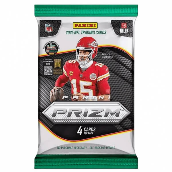 2025 Panini Prizm NFL Football Retail Pack - American Football Cards