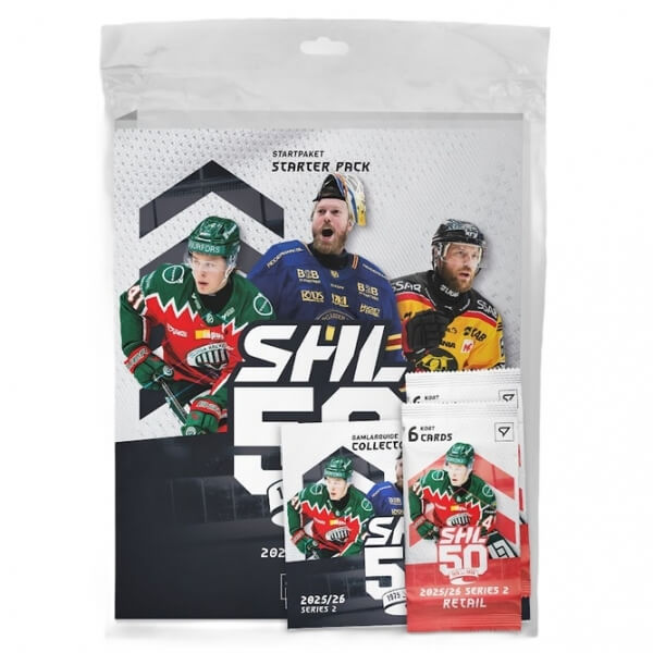 2025-2026 Svenska hockeyligan SHL 2nd series Starter Pack - hockey cards