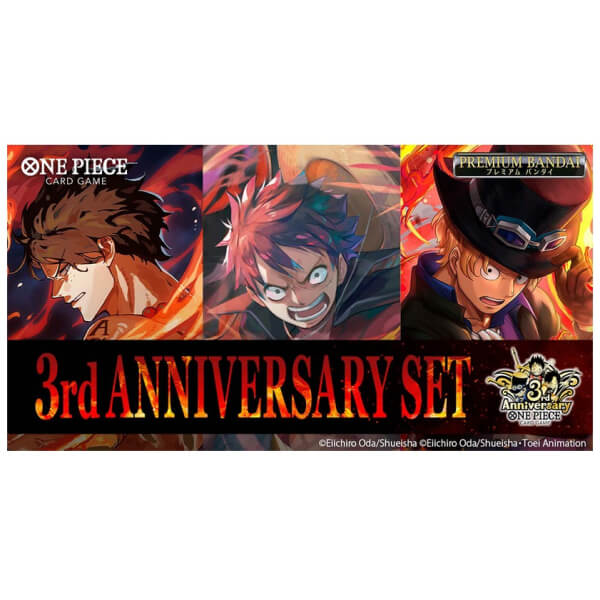 One Piece Card Game Japanese 3rd Anniversary Set - EN