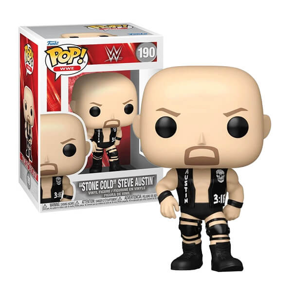 Funko POP! figure Wrestling #190 - "Stone Cold" Steve Austin - 9 cm