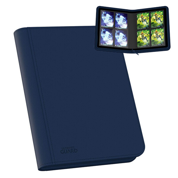Ultimate Guard 4-Pocket ZipFolio XenoSkin Blue Card Album