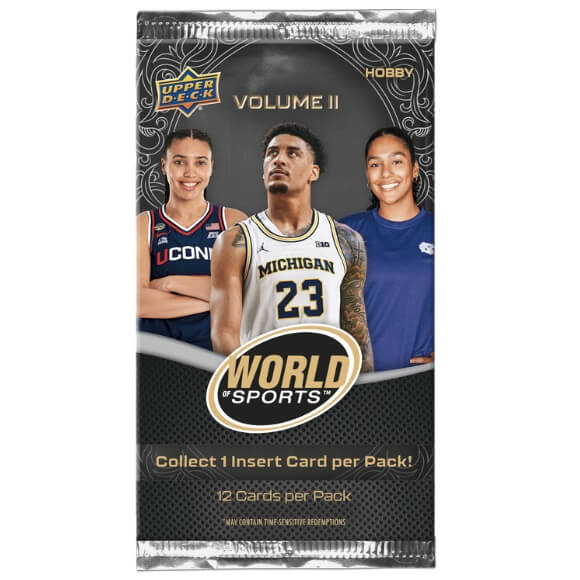 2026 Upper Deck World of Sports Volume 2 Hobby pack