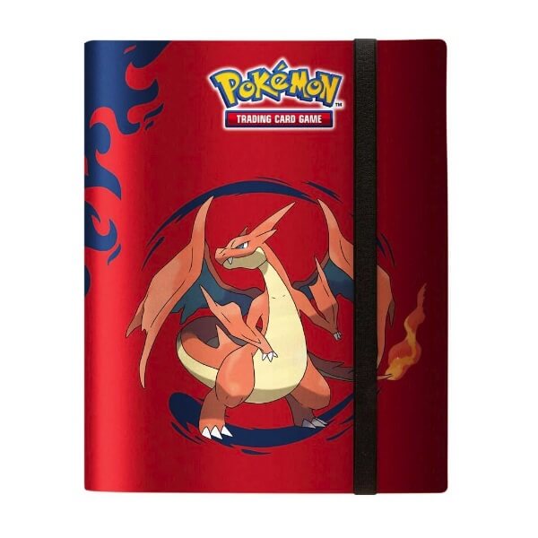 Pokémon A4 360 card album - Mega Charizard X and Mega Charizard Y