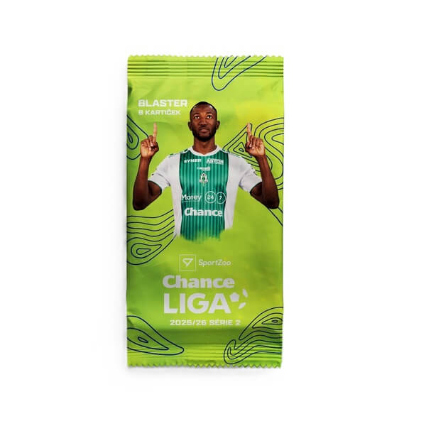 Soccer cards Chance league 2025-2026 2nd series Blaster pack