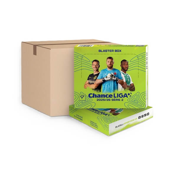 Soccer cards Chance league 2025-2026 2nd series Blaster case