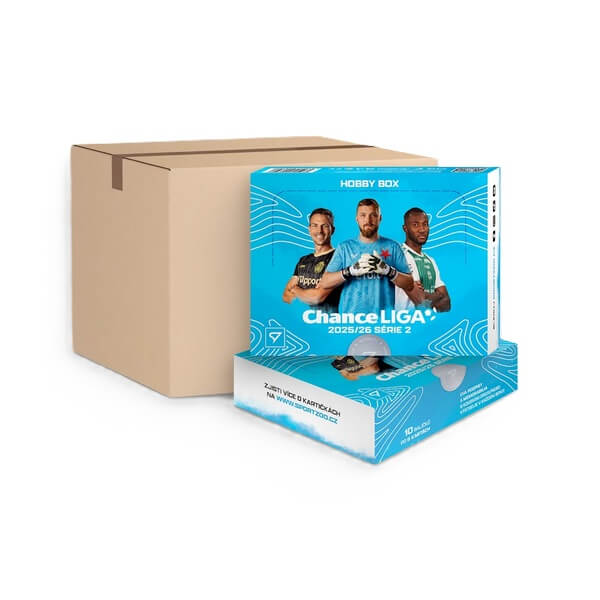 Soccer cards Chance league 2025-2026 2nd series Hobby case