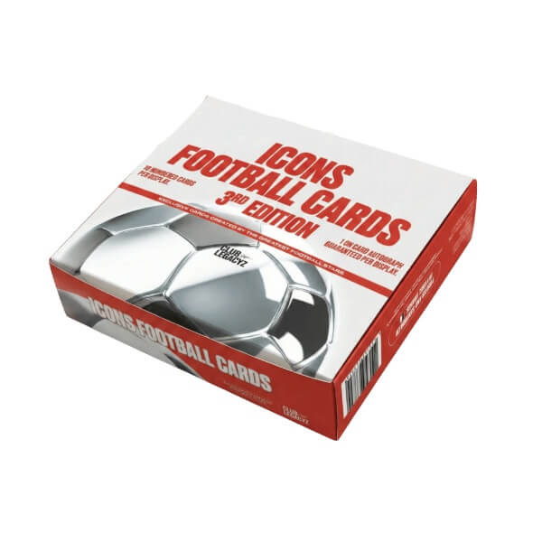 Football Cards 2026 Club Legacyz Icons Soccer 3rd Edition Hobby Box