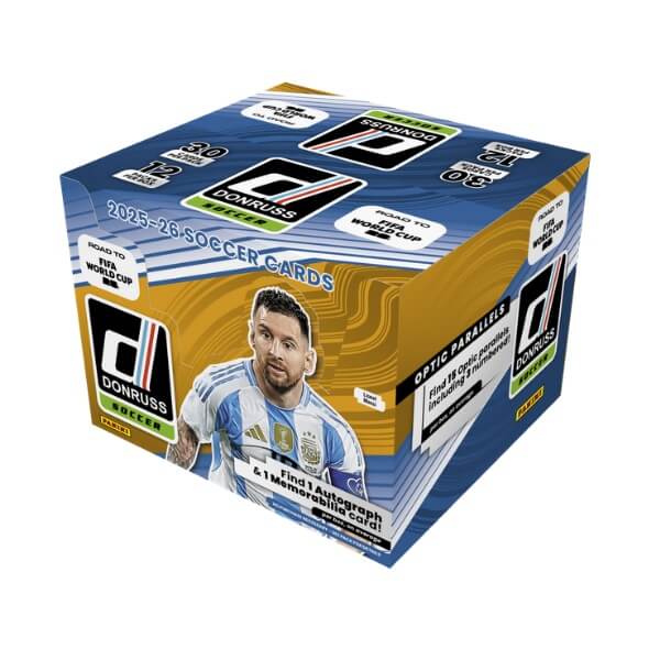 2025/2026 Panini Donruss Road to FIFA World Cup Hobby Box - soccer cards