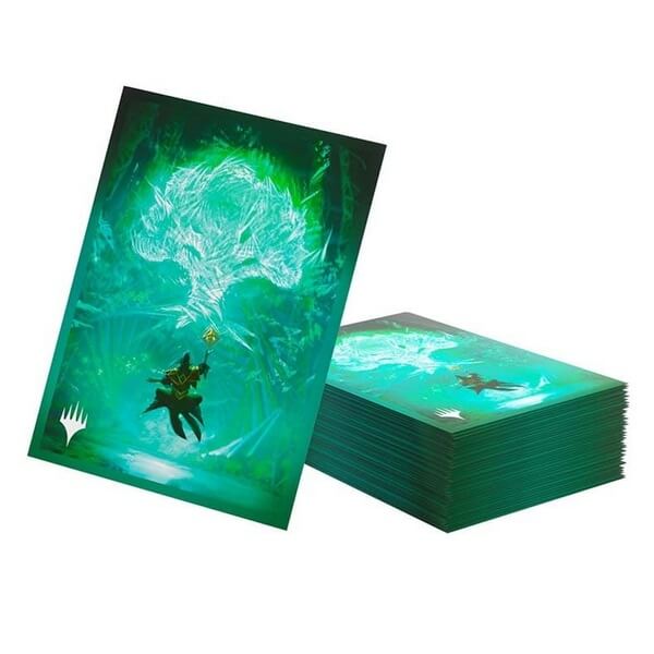 Card Sleeves Gamegenic MTG Secrets of Strixhaven - Forest - 105 pcs