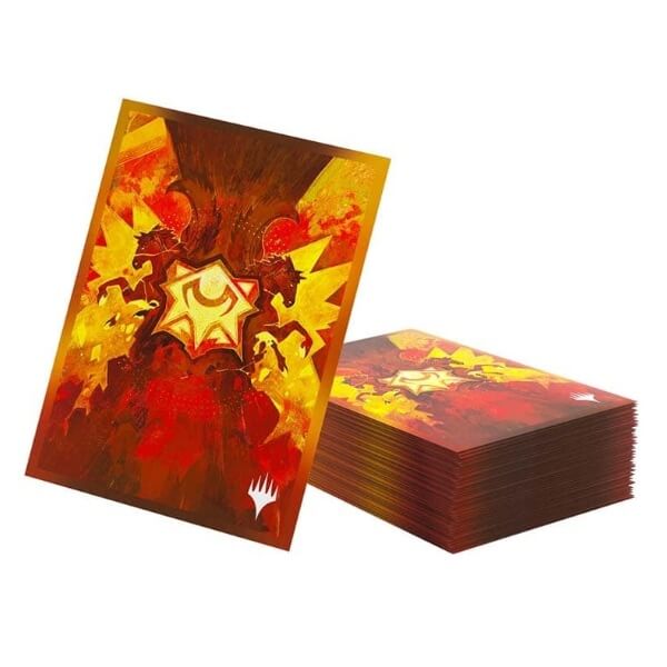 Card Sleeves Gamegenic MTG Secrets of Strixhaven - Lorehold - 105 pcs