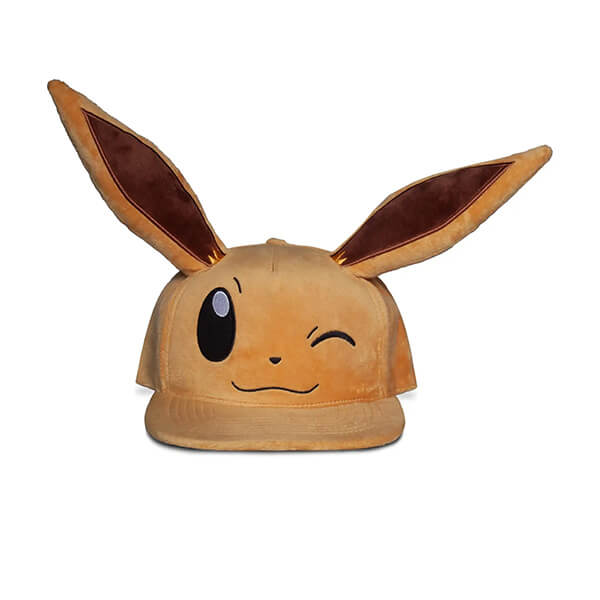 Pokémon cap - Winking Eevee (plush)