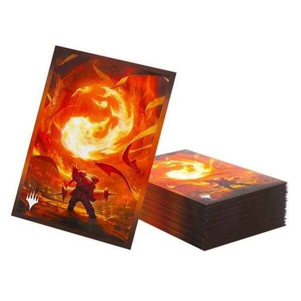 Card Sleeves Gamegenic MTG Secrets of Strixhaven - Mountain - 105 pcs