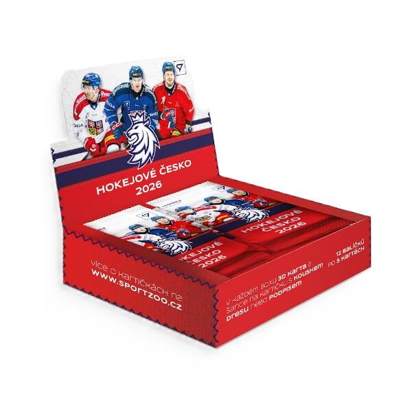 Hockey cards Hokejové Česko 2026 Hobby Box