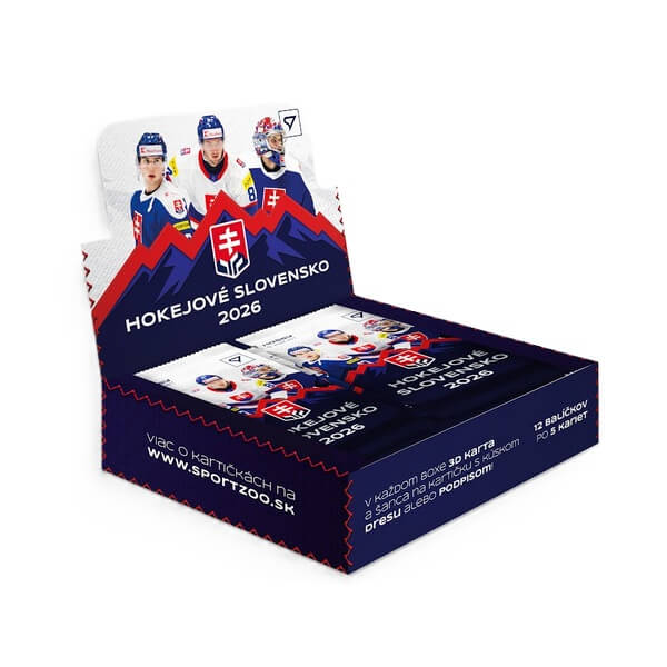 Hockey cards Hokejové Slovensko 2026 Hobby Box