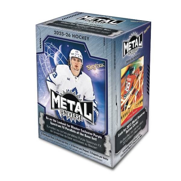 2025-2026 NHL UD Skybox Metal Universe Hockey Blaster Box
