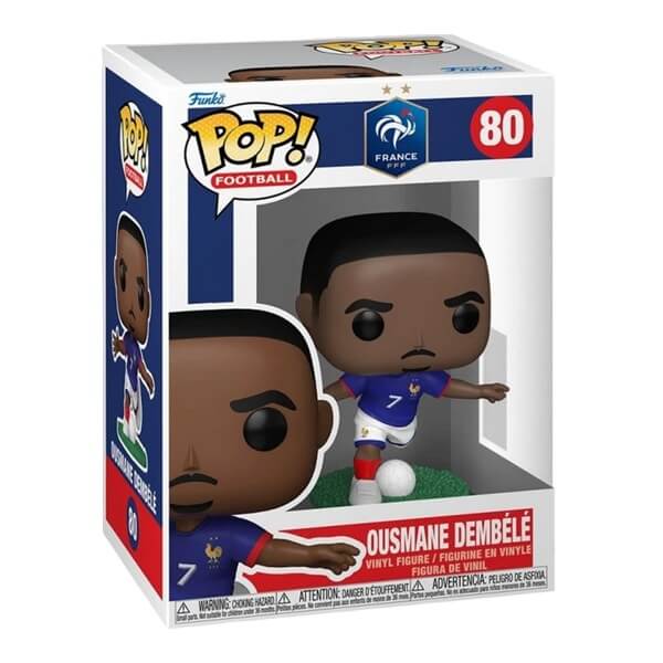 POP! Football France figurine #80 - Ousmane Dembélé 9 cm