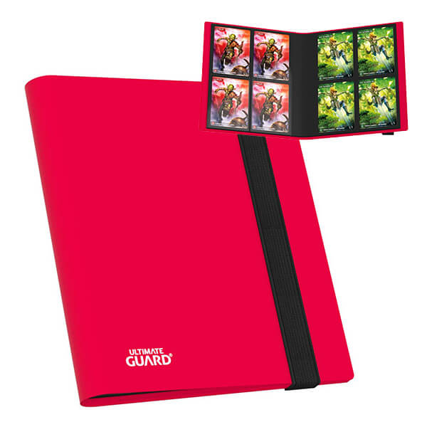 Ultimate Guard Flexxfolio 160 4-Pocket Card Album - Red