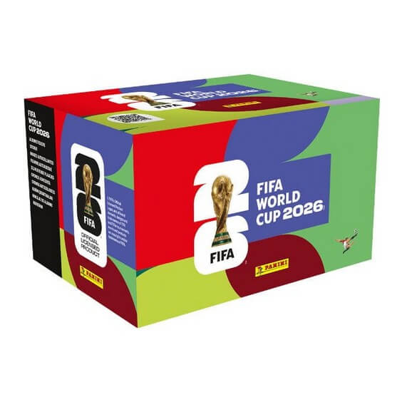 FIFA World Cup 2026 Stickers Box - 100 packs of football stickers