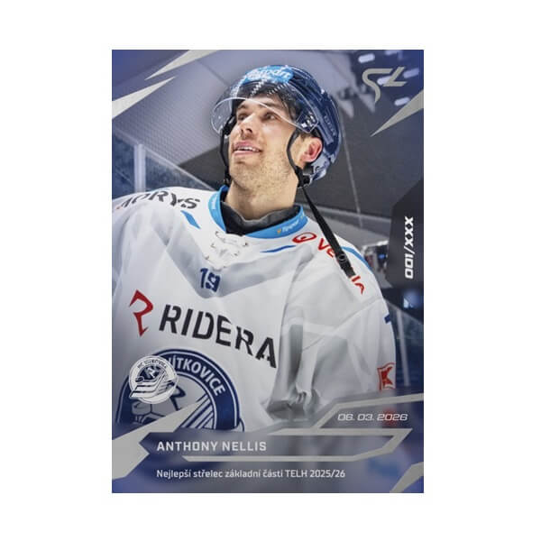 Hockey Card Live Tipsport 2025-2026 - L-46 Anthony Nellis
