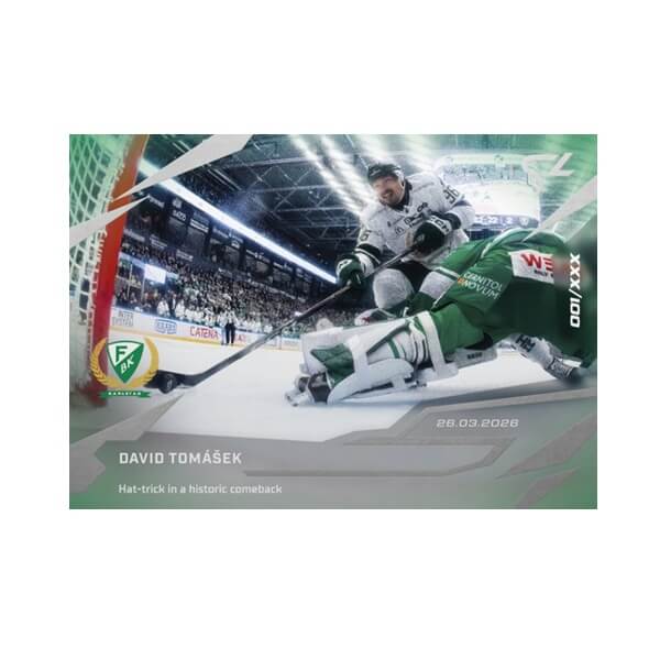 Hockey Card Live Swedish HL 2025-2026 - L-47 David Tomášek