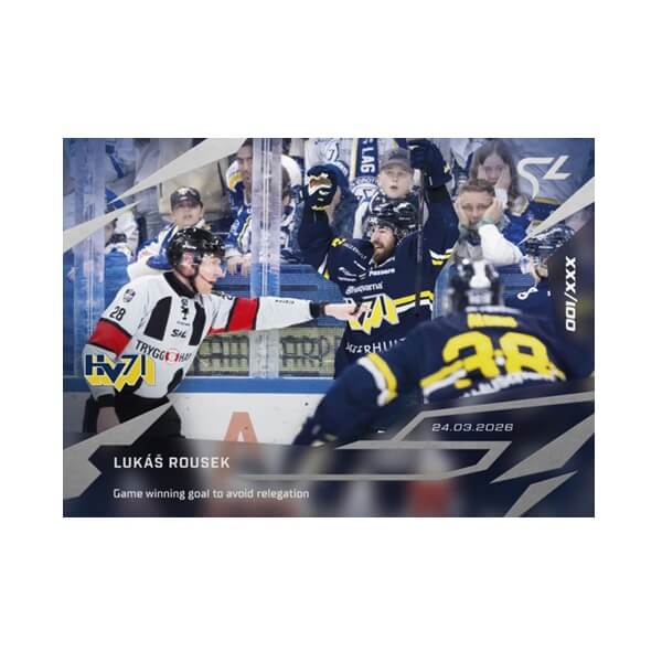 Hockey Card Live Swedish HL 2025-2026 - L-45 Lukáš Rousek