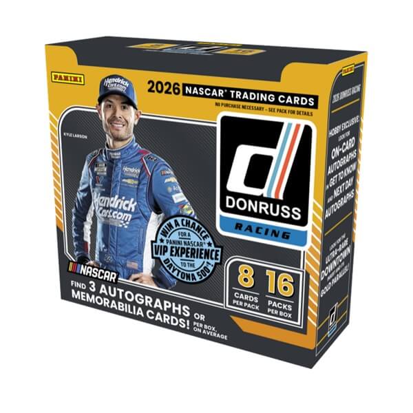 2026 Panini Donruss Racing Hobby Box - Nascar Racing Cards