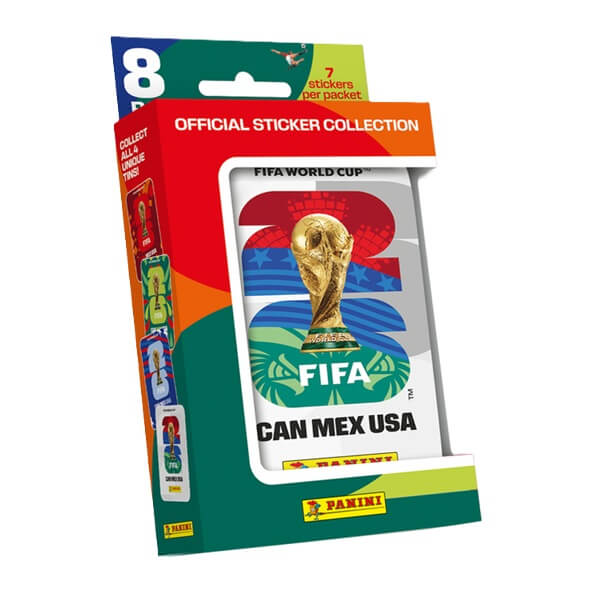 FIFA World Cup 2026 Sticker Pocket Tin - Soccer Stickers