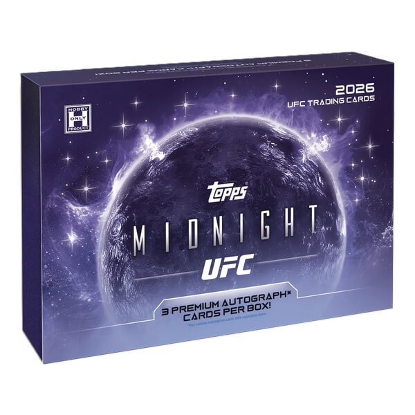 Topps UFC Midnight Hobby Box 2026 - MMA Collectible Cards