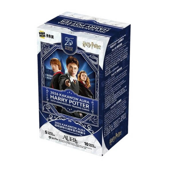 2026 Kakawow Aura Harry Potter 25th Anniversary Hobby Box - trading cards