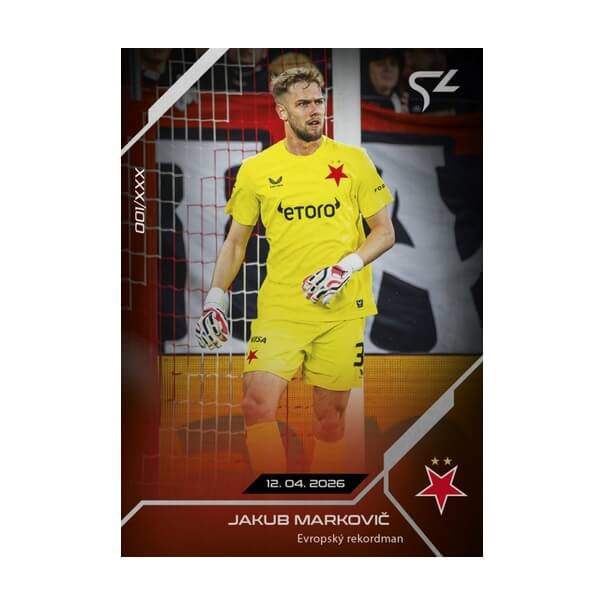 Soccer card Chance Liga 2025-2026 - L-41 Jakub Markovič